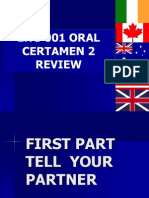 Oral Cert 2 Review