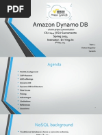 Amazon Dynamo DB - Presentation