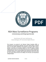 How the NSA Violates International Human Rights Standards
