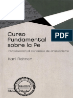 Rahner, Karl - Curso Fundamental Sobre La Fe