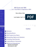 Excel VBA Module 3 Slides