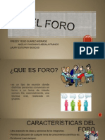 Foro: discusión y participación sobre diversos temas