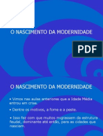 Origens da Modernidade: Revolução Industrial e Iluminismo