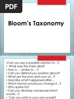 20 Bloom Question Cues Chart PDF | PDF | Critical Thinking | Reading ...