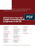 Freight Forwarding Brokerages & Agencies in The US Industry Report