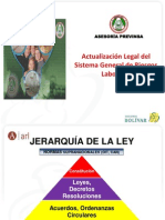Charla Actualización Legal de Riesgos Laborales - PREVINSA