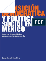 Transición democrática y política social en México. Creando Oportunidades para una mejor democracia (2009)