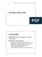 Comandos SQL Plus