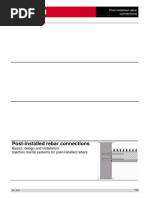 Basics Design and Installation of Post Installed Rebars PDF