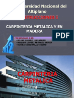 Carpinteria Metalica y en Madera