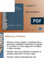 Mishkin CH 03 What Is Money?