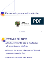 Técnicas para Presentaciones Efectivas