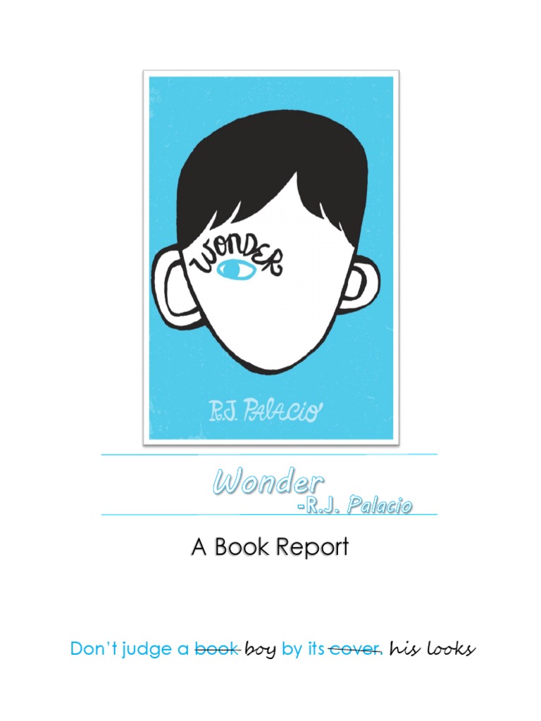 Wonder - A Book Report | PDF