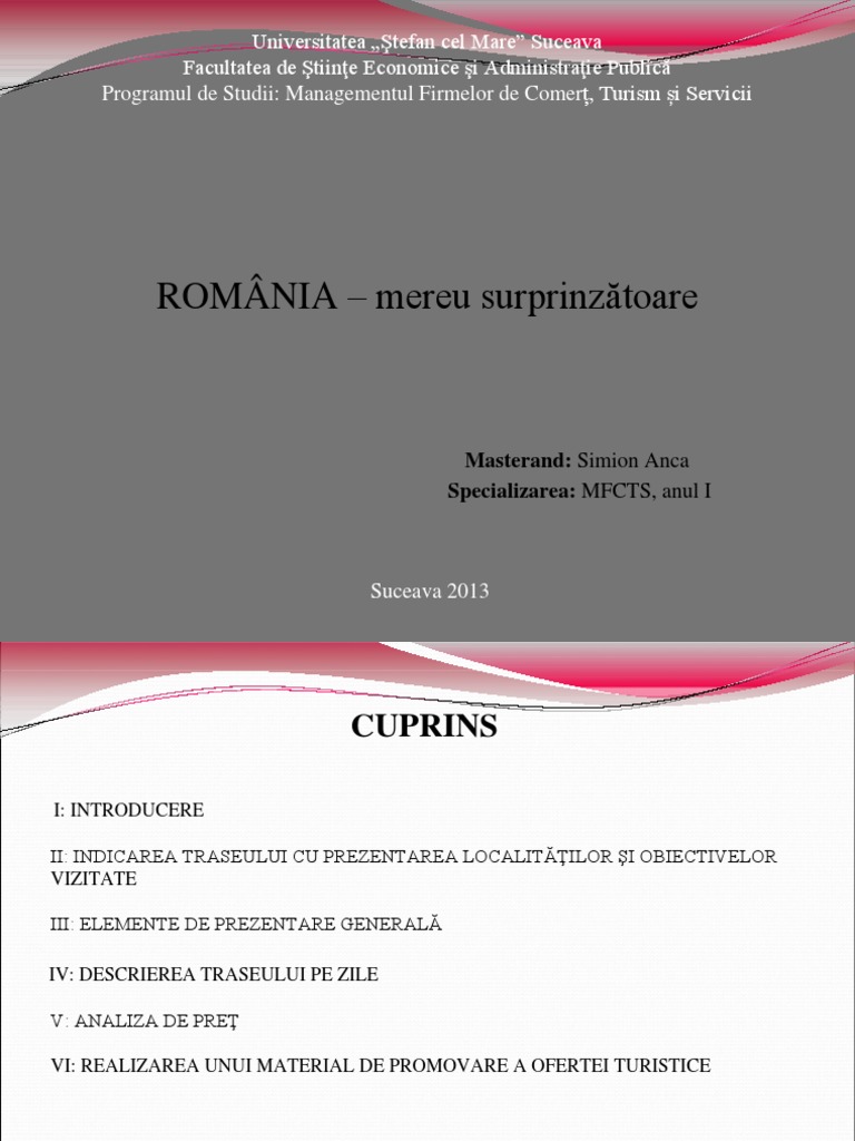 Simion Anca, MFCTS I | PDF