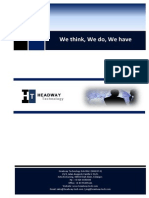 Headway Technology Sdn. Bhd. Product Catalogue