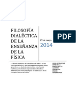 Filosofía Dialéctica de La Enseñanza de La Fisica