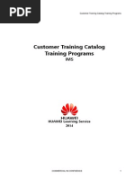 2014CustomerTrainingCatalog-Training Programs (IMS)