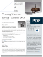 LTC Training Schedule Spring-Summer 2014