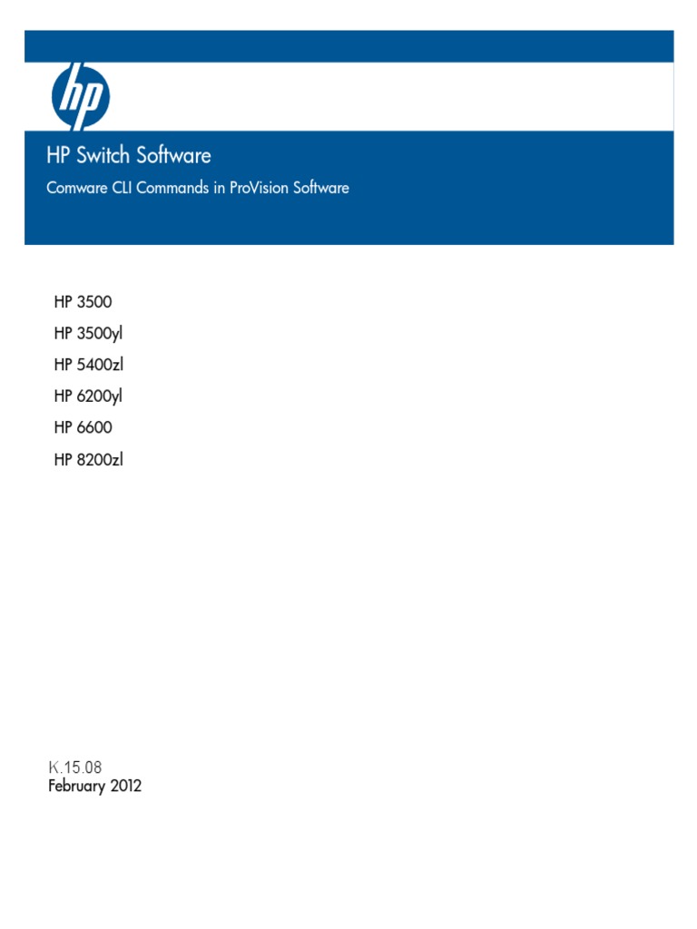 Hp 1950 Cli Commands _ Enabling advanced CLI on HP v1950 Switches ...
