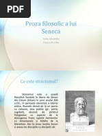 Proza Filosofica a Lui Seneca