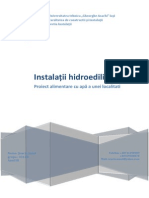 Proiect Hidroedilitare