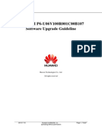 HUAWEI P6-U06V100R001C00B107 SD Card Software Upgrade Guideline