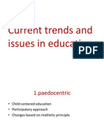  Current Trends and Issues in Education
