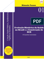 eBook Gratuito - História Da Saúde No Brasil - Prof. Rômulo Passos