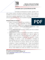 Planejamento Das Atividades Do PEG - Conselho Diretor