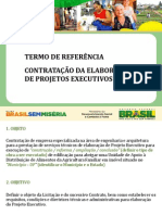 BRASIL - 2012 - Orientacoes Para Elaboracao Do Termo de Referencia MDS