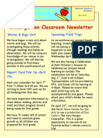 kindergarten newsletter-april 2014r1