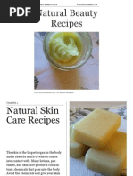 Download Natural Beauty Recipes 37pages by anky SN227186685 doc pdf