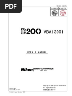 Download NIKON - D200 Repair Manual by ianjpr SN227186724 doc pdf