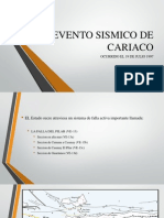 Evento Sismico de Cariaco