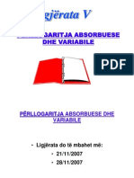 L 6 Perllogaritja Absorbuese Dhe Variabile