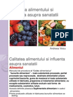 Calitatea Alimentului