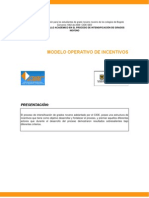 Modelo Operativo Incentivos