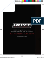 2014 Hoyt Compound Owners Manual
