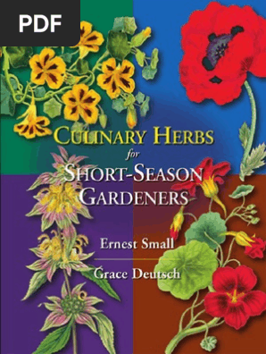 Culinary Herbs For Short Season Gardeners Plant Nursery Soil
