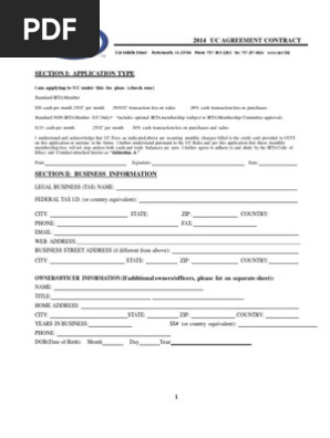 Uc 2014 Member Agreement