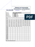 Tabela de Arqueação 1.000l