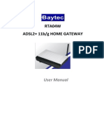 Baytec Rta04w User Manual v1.1