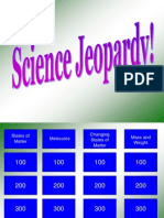 Science States of Matter Jeopardy