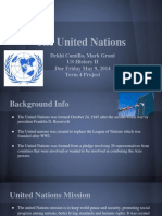United Nations and The Legacy of Wwii