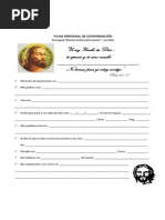 fichas confirmacion