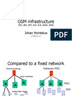 GSM Infrastructure: Johan Montelius