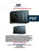 Detector RF Camaras-Microfonos Cm-05