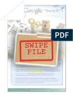 Googleswitch - Swipe File