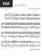 Bourree - George Enescu