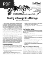 Dealing With Anger in A Marriage